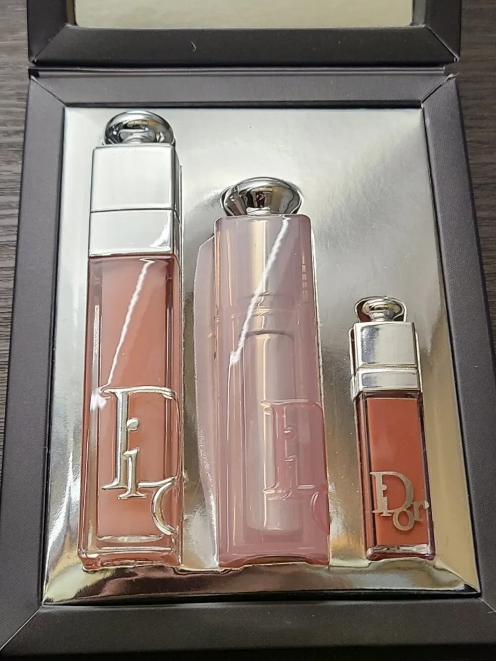 NEW Dior Addict Natural Glow Lip Essentials 3pc Set with Dior Gift Bag - Picture 4 of 12